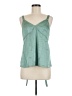 Harlyn 100% Polyester Teal Sleeveless Blouse Size M - photo 1