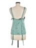 Harlyn 100% Polyester Teal Sleeveless Blouse Size M - photo 2