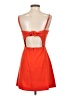 French Connection Solid Orange Cocktail Dress Size 2 - photo 2