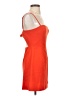 French Connection Solid Orange Cocktail Dress Size 2 - photo 4