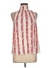 Ann Taylor 100% Polyester Pink Sleeveless Blouse Size M - photo 1