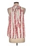 Ann Taylor 100% Polyester Pink Sleeveless Blouse Size M - photo 2