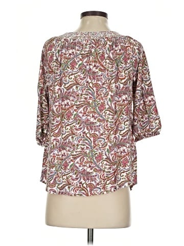 Ruff Hewn 3/4 Sleeve Blouse (view 2)