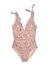 Kona Sol Tweed Ivory One Piece Swimsuit Size S - photo 1