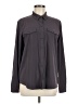 Eddie Bauer Solid Gray Long Sleeve Blouse Size M - photo 1