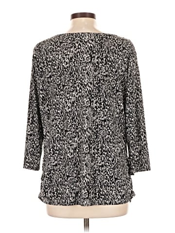 Laura Ashley 3/4 Sleeve Top (view 2)