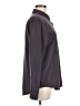 Eddie Bauer Solid Gray Long Sleeve Blouse Size M - photo 4