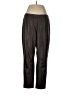Susan Graver Metallic Brown Track Pants Size L - photo 1
