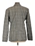 Milly 100% Wool Plaid Gray Wool Blazer Size L - photo 2