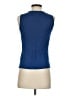 Anne Klein 100% Viscose Blue Sweater Vest Size S - photo 2