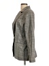 Milly 100% Wool Plaid Gray Wool Blazer Size L - photo 5