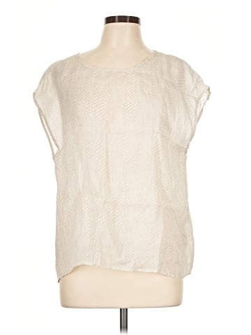 Eileen Fisher Short Sleeve Blouse (view 1)