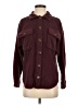 Pink Rose 100% Polyester Burgundy Coat Size S - photo 1