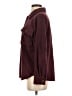 Pink Rose 100% Polyester Burgundy Coat Size S - photo 5