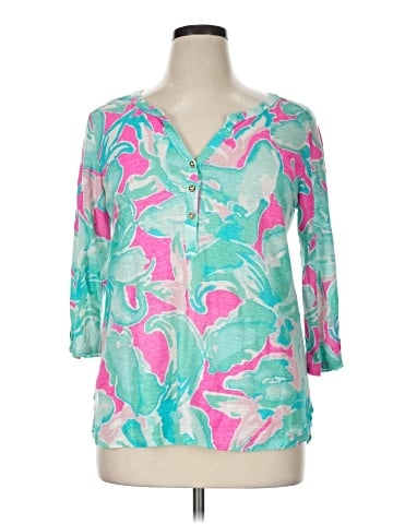 Lilly Pulitzer 3/4 Sleeve T-Shirt (view 1)