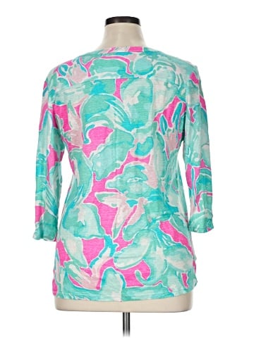 Lilly Pulitzer 3/4 Sleeve T-Shirt (view 2)