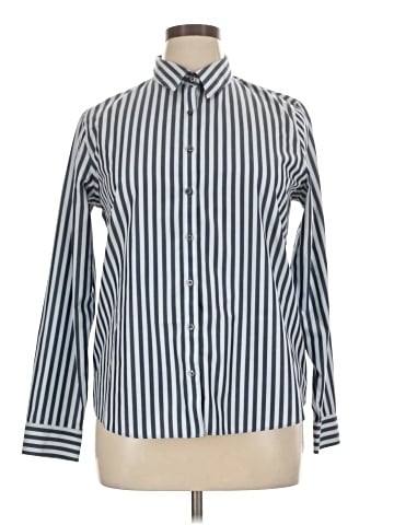 Lands' End Long Sleeve Button-Down Shirt (view 1)