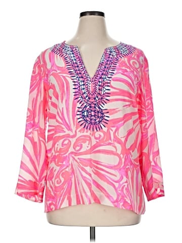Lilly Pulitzer 3/4 Sleeve Blouse (view 1)