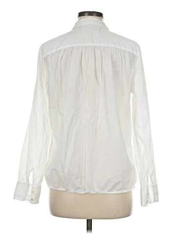 Ann Taylor LOFT Long Sleeve Button-Down Shirt (view 2)