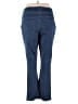 D&Co. Chevron-herringbone Blue Jeans Size 18 - photo 2