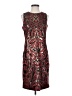 J. McLaughlin Paisley Red Cocktail Dress Size 4 - photo 1