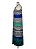 Chico's Graphic White Green Casual Dress Size XL (3) - photo 5