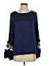 Suno Blue 3/4 Sleeve Blouse Size 2 - photo 1