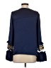 Suno Blue 3/4 Sleeve Blouse Size 2 - photo 2