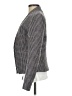 Theory Houndstooth Gray Blue Blazer Size 0 - photo 5
