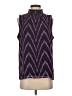 Ann Taylor Purple Sleeveless Blouse Size S - photo 1