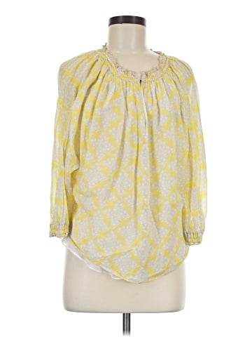Diane von Furstenberg 3/4 Sleeve Silk Top (view 1)