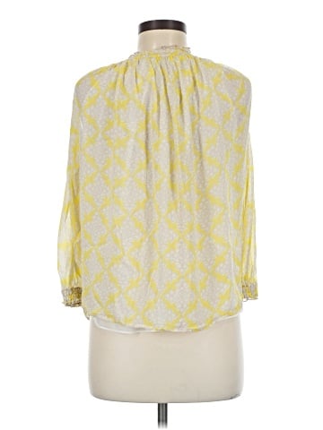 Diane von Furstenberg 3/4 Sleeve Silk Top (view 2)