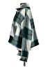 For The Republic 100% Polyester Plaid Teal Jacket Size S - photo 5