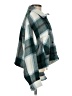 For The Republic 100% Polyester Plaid Teal Jacket Size S - photo 4
