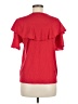 NATION LTD Red Short Sleeve Top Size M - photo 2