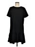 Halogen 100% Polyester Solid Black Casual Dress Size M - photo 1