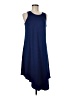 West Loop Solid Blue Casual Dress Size M - photo 1