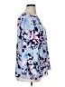 Lilly Pulitzer 100% Polyester Blue 3/4 Sleeve Blouse Size XL - photo 4