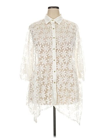 Siren Lily 3/4 Sleeve Blouse (view 1)