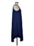 West Loop Solid Blue Casual Dress Size M - photo 4