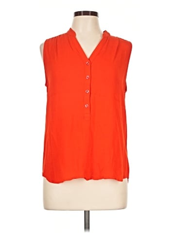 CAbi Sleeveless Button-Down Shirt (view 1)