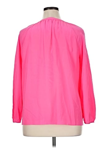 Lilly Pulitzer 3/4 Sleeve Silk Top (view 2)