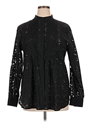 Coldwater Creek Long Sleeve Blouse (view 1)