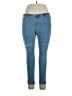 Hue Solid Blue Jeggings Size XL - photo 1