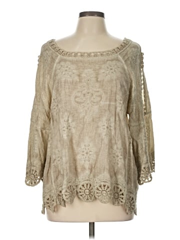 Spiaggia Dolce 3/4 Sleeve Blouse (view 1)