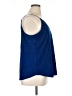 Express 100% Polyester Blue Sleeveless Blouse Size XL - photo 4