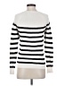 Ann Taylor LOFT Stripes Ivory Turtleneck Sweater Size S - photo 2
