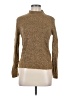 Vero Moda Metallic Gold Turtleneck Sweater Size M - photo 1