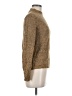Vero Moda Metallic Gold Turtleneck Sweater Size M - photo 4