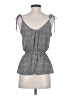 Sienna Sky Gray Sleeveless Blouse Size S - photo 2